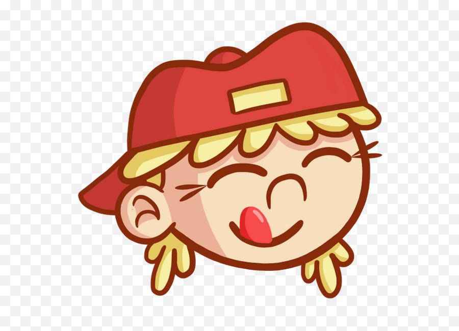 Picture - Loud House Emoji Lana,Flush Emoji