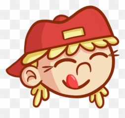 Picture - Loud House Emoji Lana,Flush Emoji