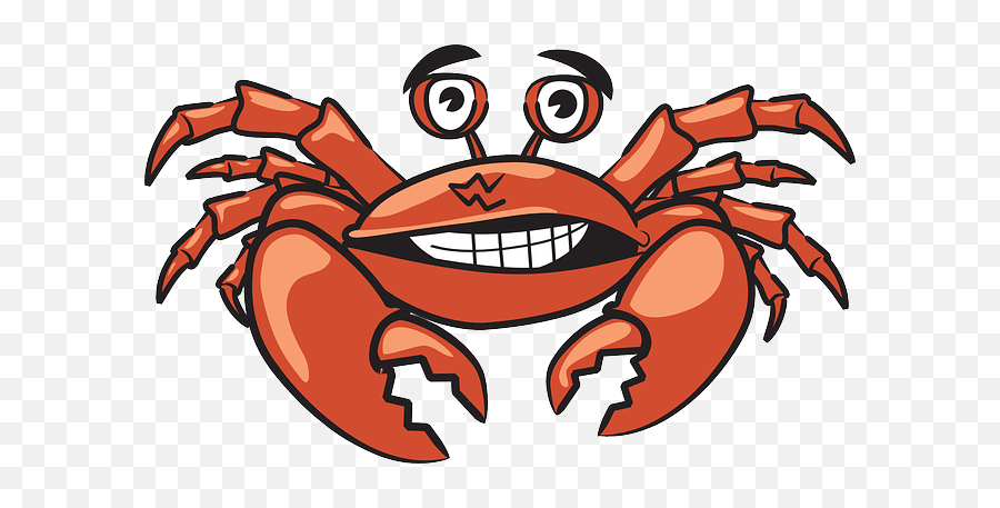 Crab Clip Art At Vector Clip Art Free 2 - Kepiting Kartun Png Emoji,Crab Emoji