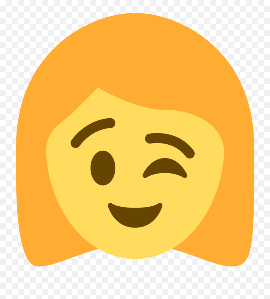 Emoji Face Mashup Bot - Happy,Twitter Emoticon Wink