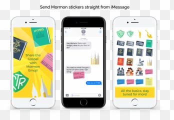 Imessage App Images - Smart Device Emoji,Lds Mormon Emojis