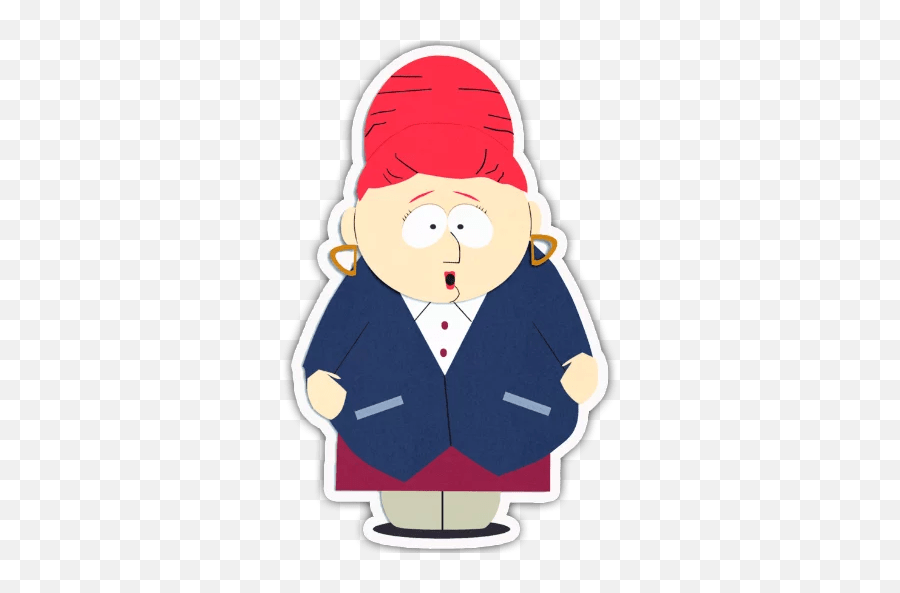 South Park Stickers - South Park Red Haired Woman Emoji,Are There Any South Park Emojis?