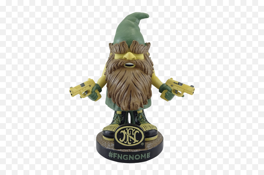 Limited Edition Fn 509 Gnome Bobble Head - Fn Gnome Emoji,Lawn Gnome Emoticon