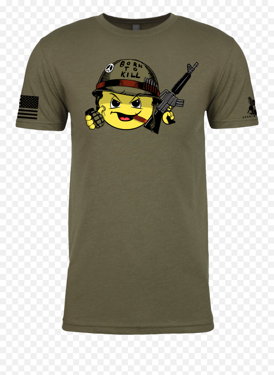 Born To Kill Emoji T - Short Sleeve,Shirt Emoji
