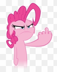 Finger Clipart Pinkie Finger Picture - My Little Pony Middle Finger Emoji,Emoji Giving The Finger