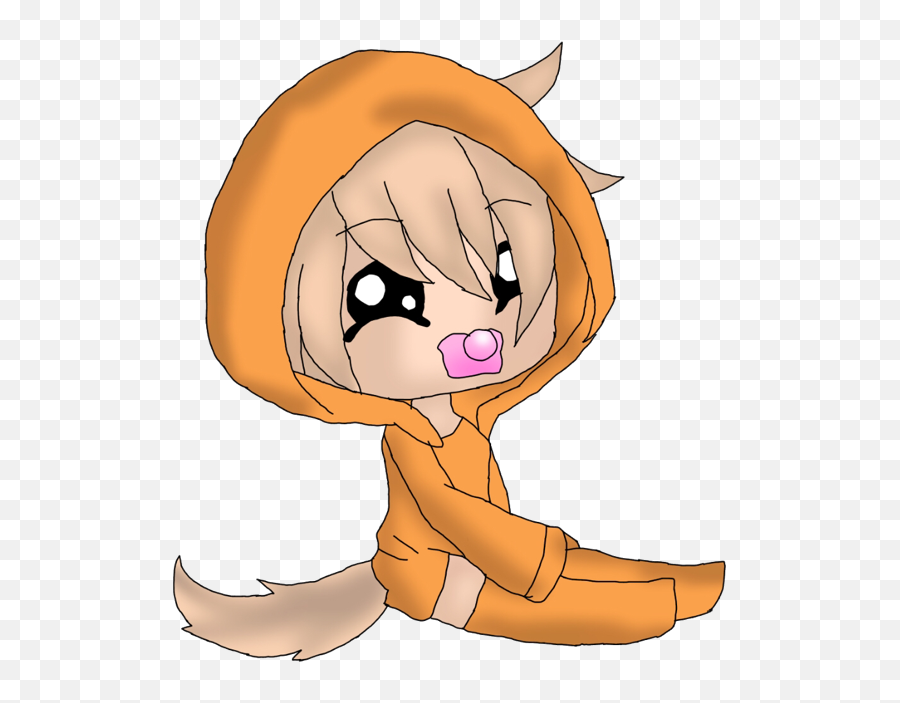 Gacha Gachalife Wolf Baby Cute Sticker By Bobirl523 - Gacha Life Baby Boy Wolf Emoji,Gacha Heartless Boy With Emojis