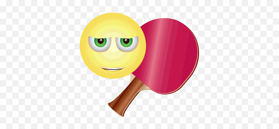 Nina Garman - Ping Pong Hell Happy Emoji,Tennis Emoticons
