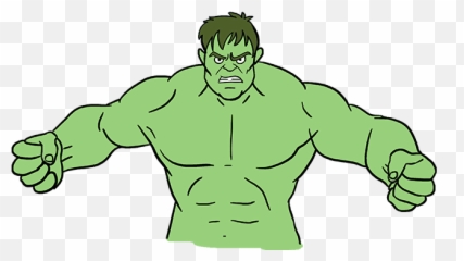 How To Draw The Hulk - Hulk Easy Drawing Emoji,Emotion Trigger Hulk