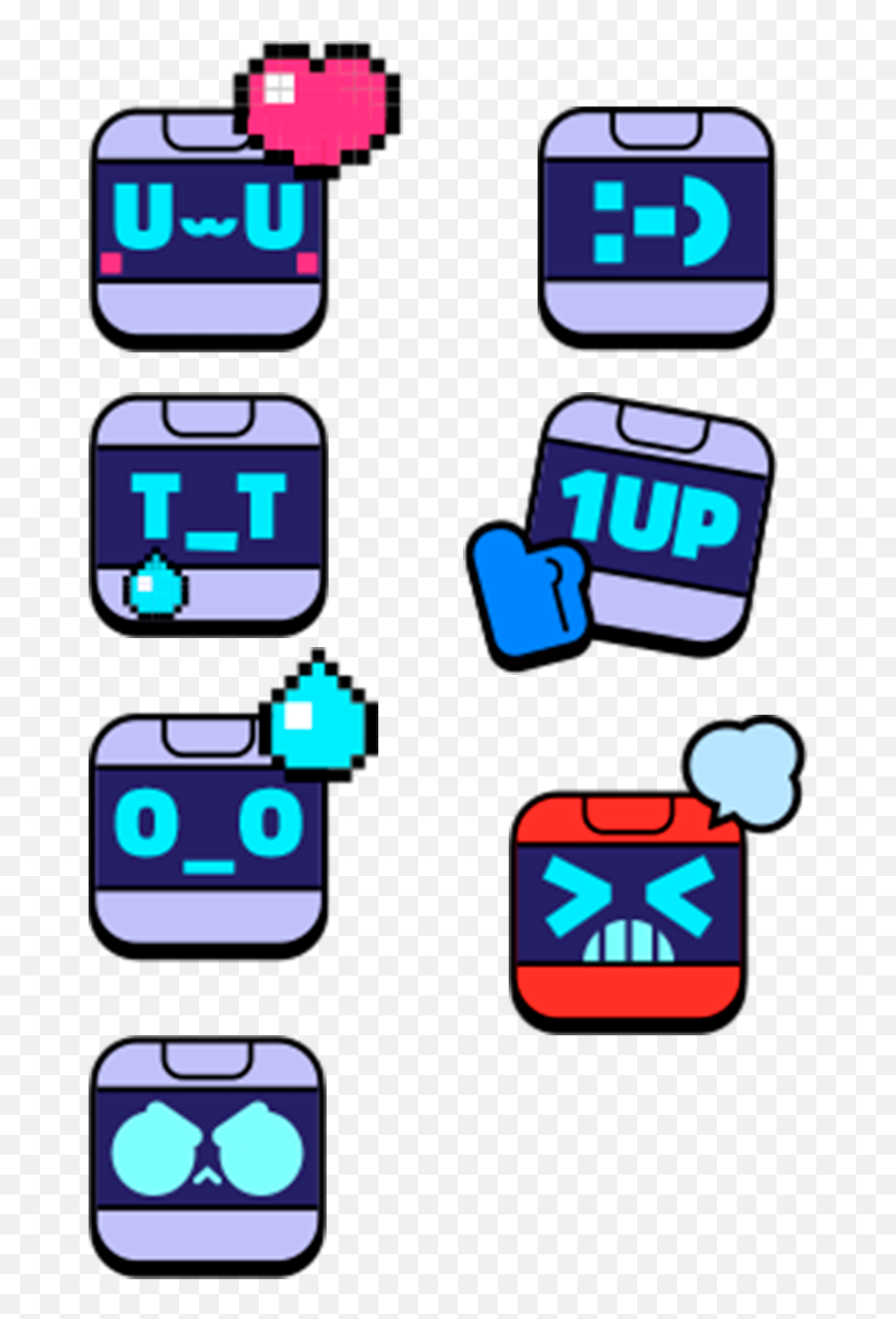 Brawl Stars - 8 Bit Pins Brawl Stars Emoji,Emojis 8bit