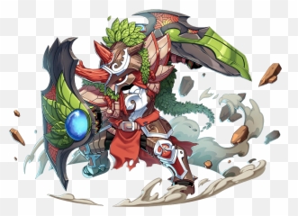 Somber Guardian Angahlbuilds Brave Frontier Wiki Fandom - Mythical Creature Emoji,Somber Emoticon