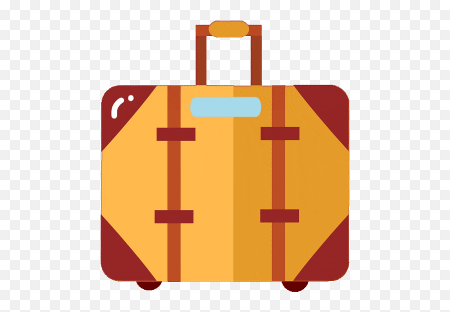 Top Suit Case Stickers For Android U0026 Ios Gfycat - Travel Gif Transparent Background Emoji,Luggage Emoji