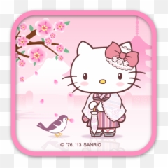 Hello Kitty Tender Sakura 1 Emoji,Emoji Games Hello Kitty