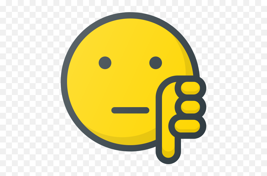 Dislike Emoji Emote Emoticon - Happy,X D Emoticons