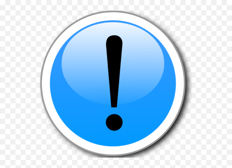 Blue Exclamation Mark - Clipart Best Emoji,Blue Exclamation Emoji
