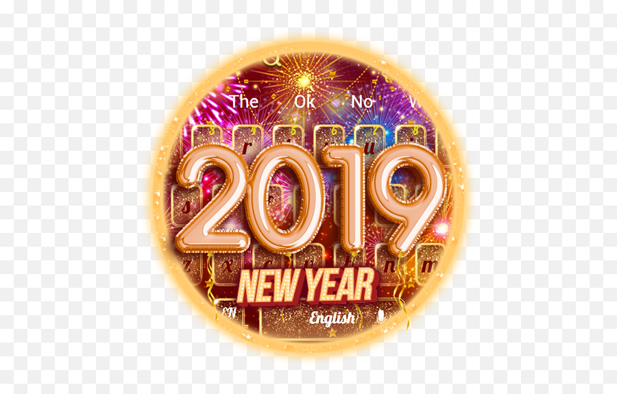 New Year 2019 Keyboard U2014 Lietotnes Pakalpojum Google Play - New Eve Emoji,Happy New Year Emoji 2019