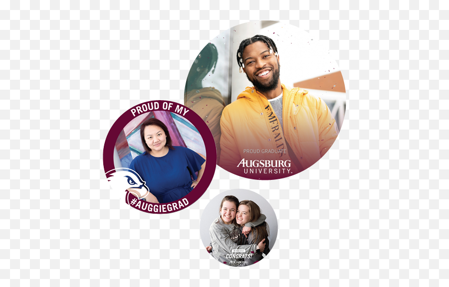 Digital Downloads - Commencement Augsburg University Emoji,Family Emoji Of Two Kids And 2 Parents