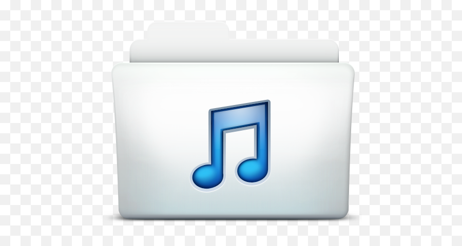 Folder Music Icon Mac Iconset Artuacom Emoji,Rectangle Emojis Mac
