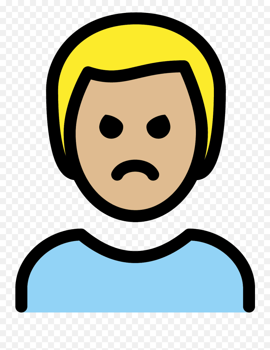 Man Pouting Emoji Clipart Free Download Transparent Png,Face Palming Emoji
