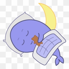 Whale - Cute Stickers By Yuri Andryushin Emoji,Whale Text Emoji