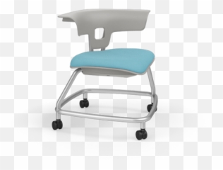 Paragon Emoji - 4l12cfour Leg Stack Chair With Caters 12 Inch,Seat Emoji