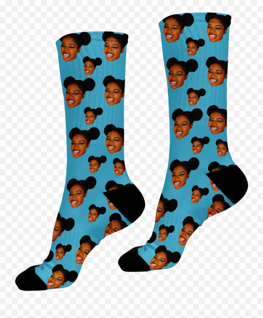 Nothing But Face Socks U2013 Sockmyface - For Teen Emoji,Emoji Knee Socks