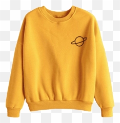 Space Yellow Planet Sticker - Clothing Emoji,Yellow Emoji Shirts
