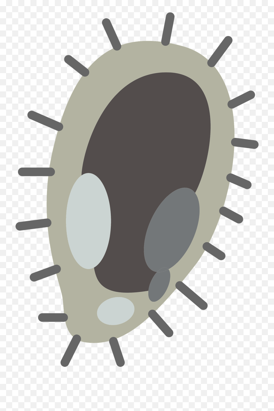 Single Cell Microorganism Clipart - Horizontal Emoji,Amoeba Emoji