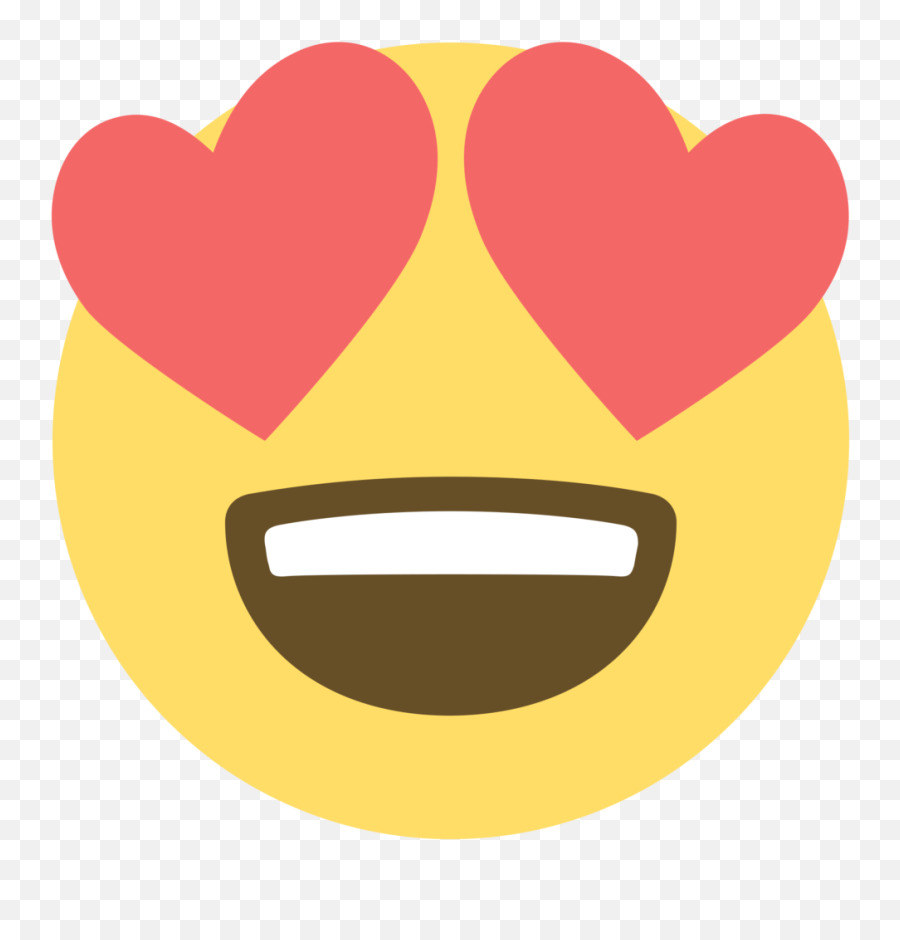 Heart Eyes Emoji Outline 7 - Emoji One Heart Eyes,Outline Of A Heart Emoji