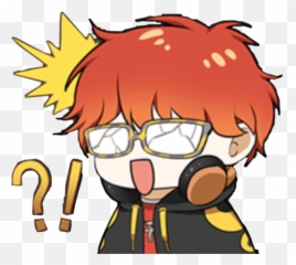 Saeyoung Saeyoungchoi Mm Sticker - Mystic Messenger Stickers Png Emoji,Seven Mystic Messenger Emoji