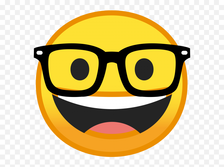 Faccina Nerd Emoji - Mombacho Volcano National Preserve,Emoticons For Vista