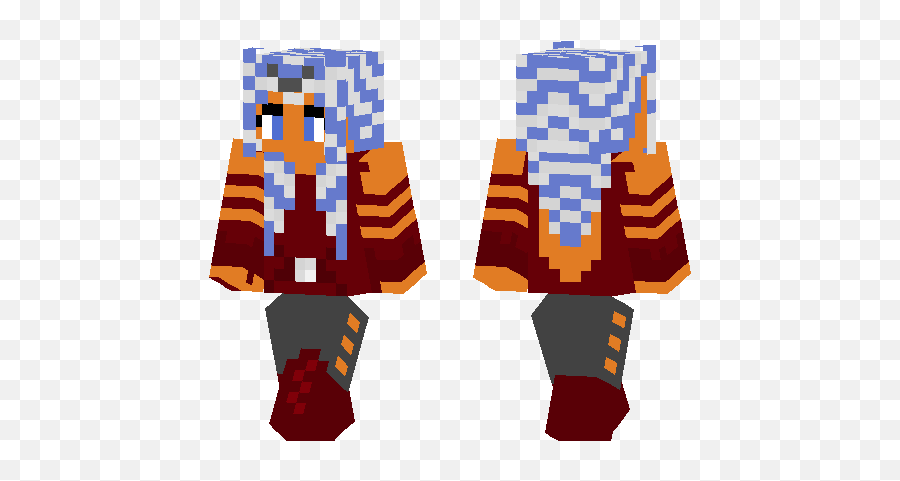 Ashoka - Dark King Minecraft Skin Emoji,Minecraft Emoji Texture Pack