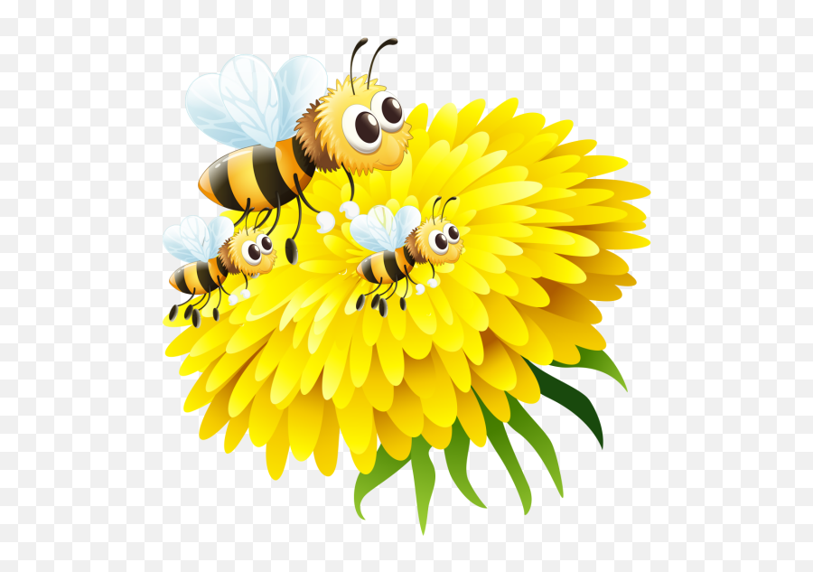 Bee In Flower Bee Honey Png And Psd - 5word Spelling Test Bee Honey Flower Cartoon Emoji,Honey Bee Emoji