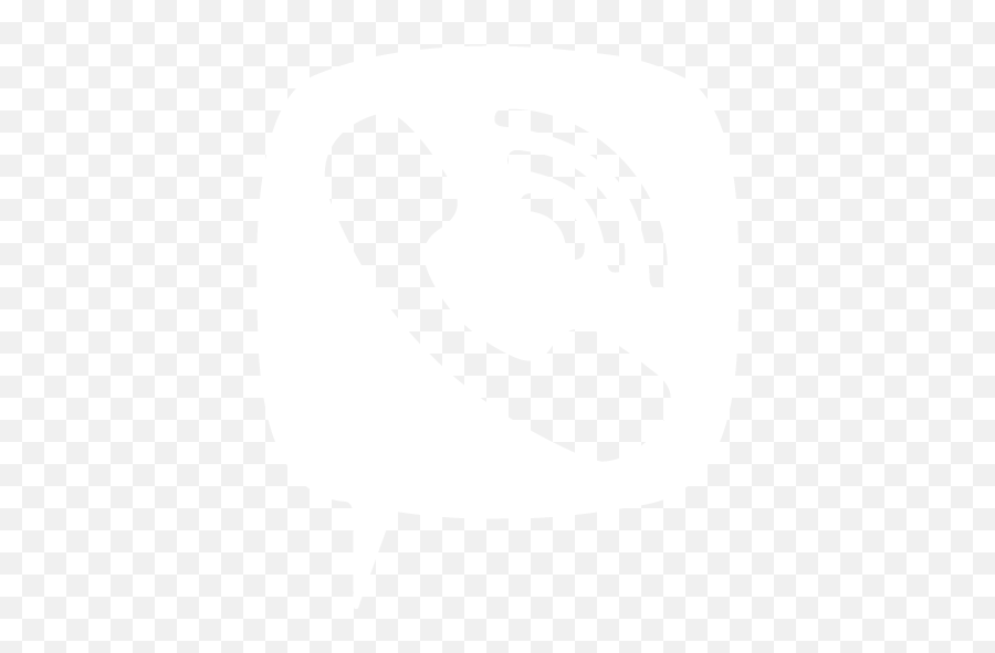 White Viber 4 Icon - Free White Site Logo Icons Viber White Logo Png Emoji,Viber Emoticons Symbols