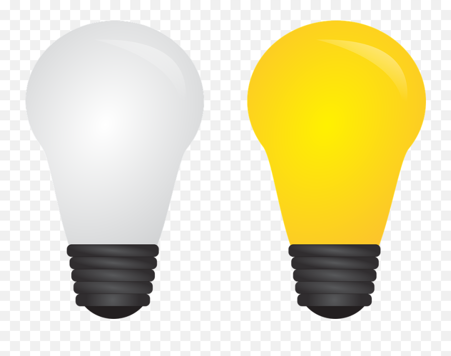 Free Light Bulb Icon - Icon Licht An Aus Emoji,Emojis Lightbulb