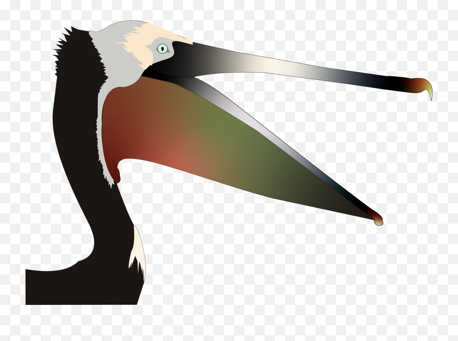 Mediabirder - Long Emoji,Pelican Emoji