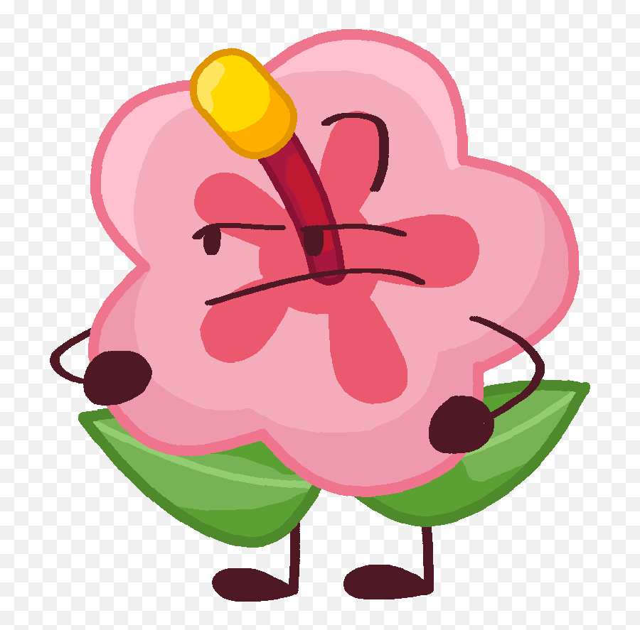 Hibiscus - Girly Emoji,Hibiscus Emoji