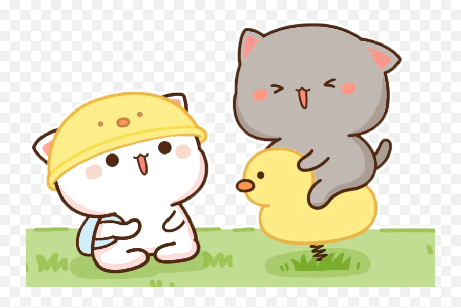 Pin En Hello Kitty In Japan - Mochi Mochi Peach Cat Duck Emoji,Gamercat Emoticons
