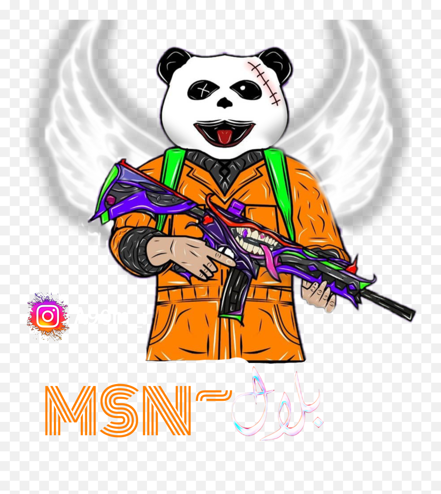 The Most Edited Msn Picsart - M416 Pubg Mobile Mascot Logo Emoji,Msn Emojis Gifs