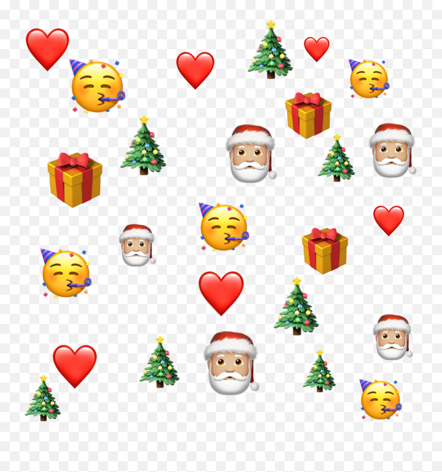 Natal Presente Papainoel Sticker - Happy Emoji,Merry Christmas Emojis