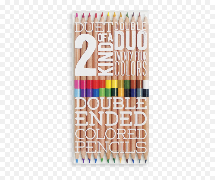 Stationery - Little U0026 Loved Ooly 2 Of A Kind Double Ended Colored Pencils Emoji,Color Pencil Emotion