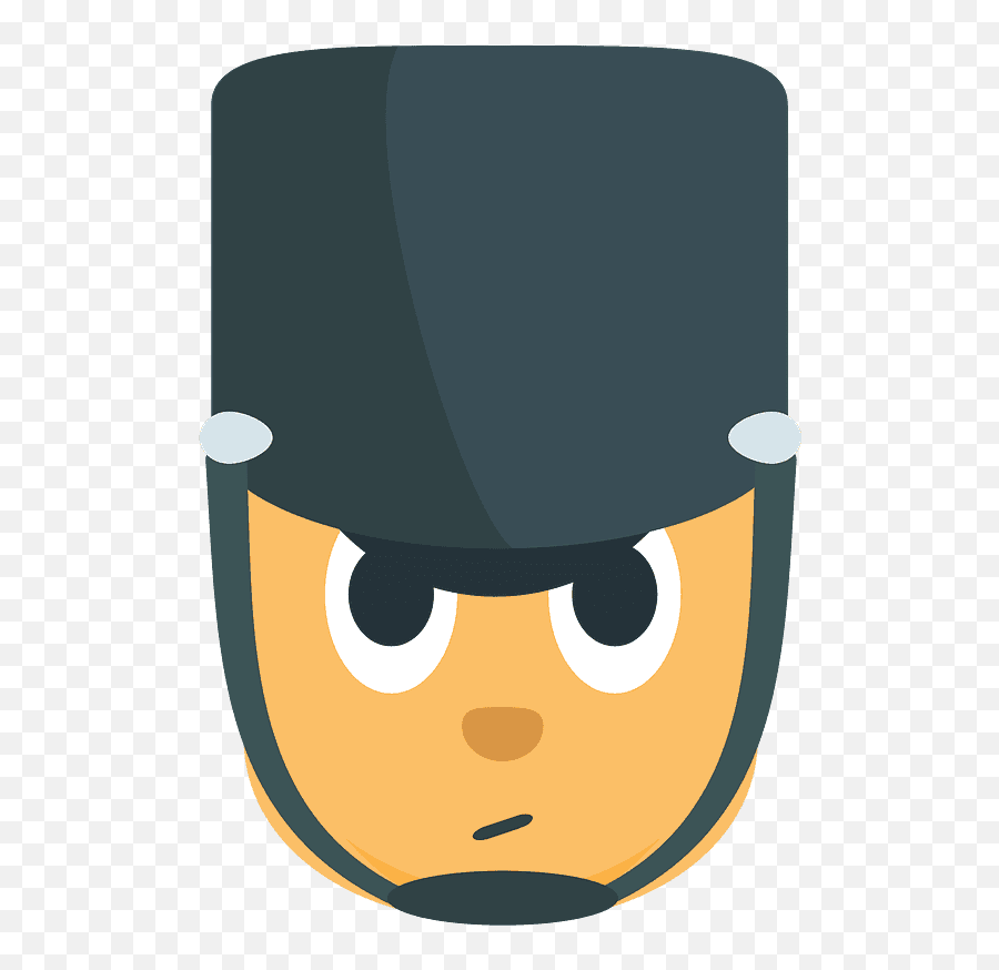 Guard Emoji Clipart - Png Download Full Fictional Character,Iphone Emojis Smiley Face Png