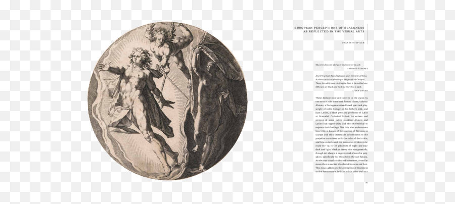 Perceptions Of Blackness - Hendrick Goltzius Creation Emoji,Emotions From The Feamel Figure Giambologna