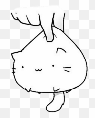 Tumblr Cat Aesthetic Png Handfreetoedit - Anime Cute Emoji,Tumblr Favorite Emojis Edit