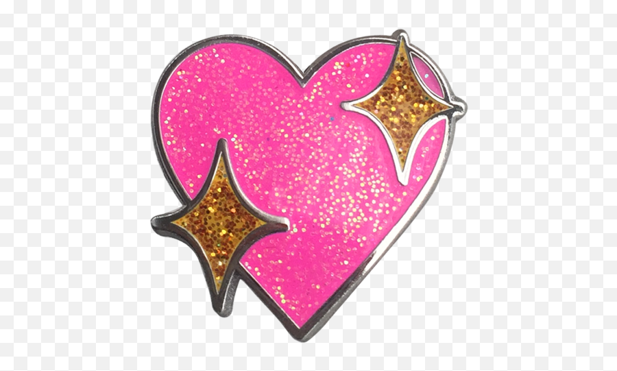 Download Glitter Pink Png - Heart Emoji Png Png Image With Next Door Cafe,Sparkly Heart Emoji