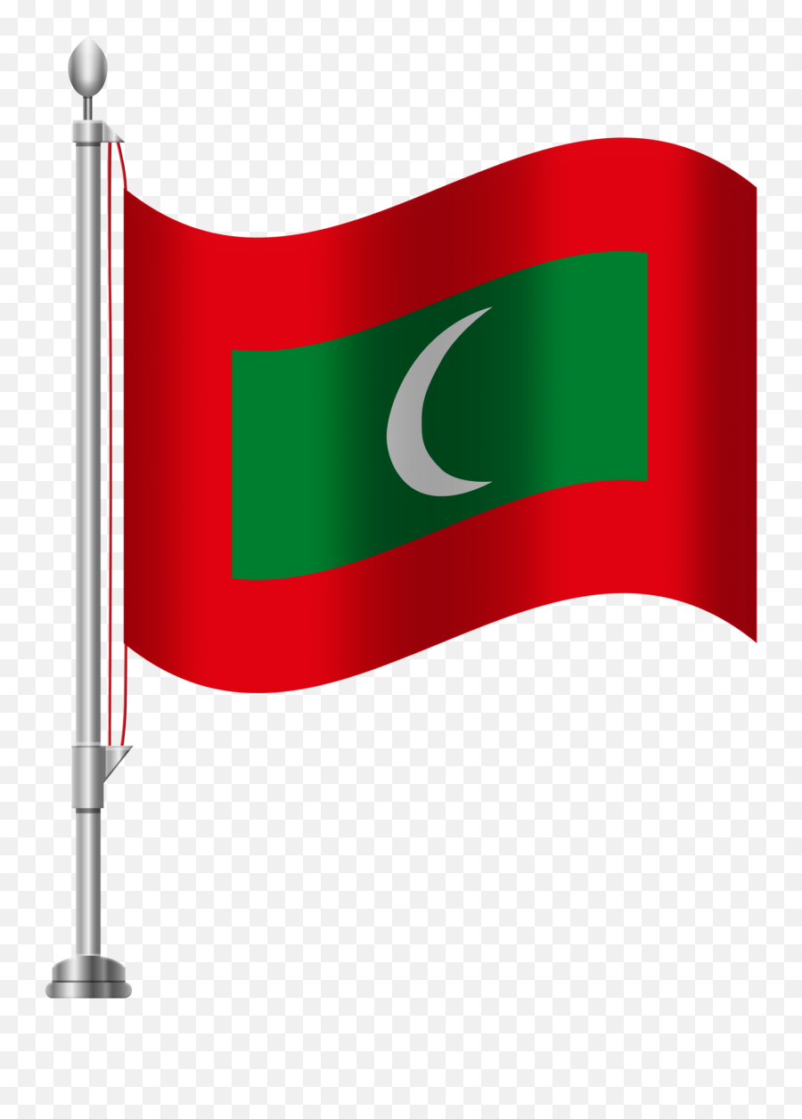 Maldives Flag Png Clip Art - Clip Art Maldives Flag Emoji,Congo Flag Emoji