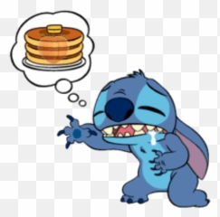 Stitch 1 - Lilo And Stitch With Pancakes Emoji,Pancake Emoji 512x512