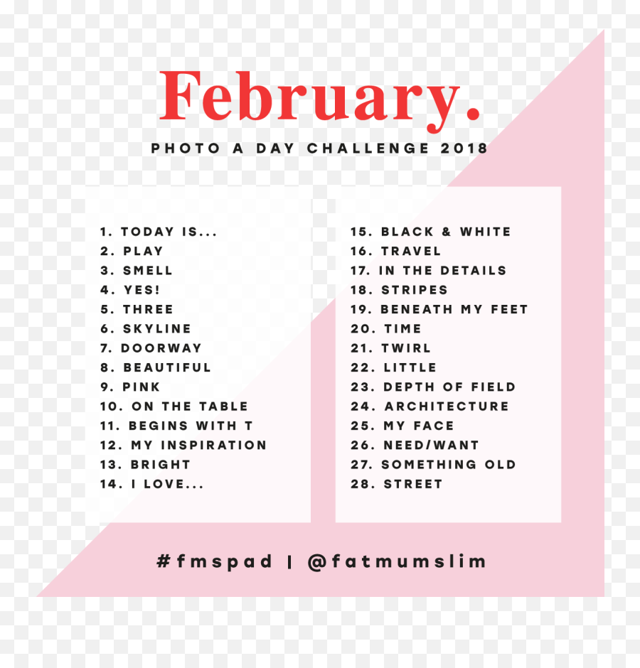 49 February Photo Of The Day Challenge - February Month All Day Details Emoji,Emotion Photography Challange