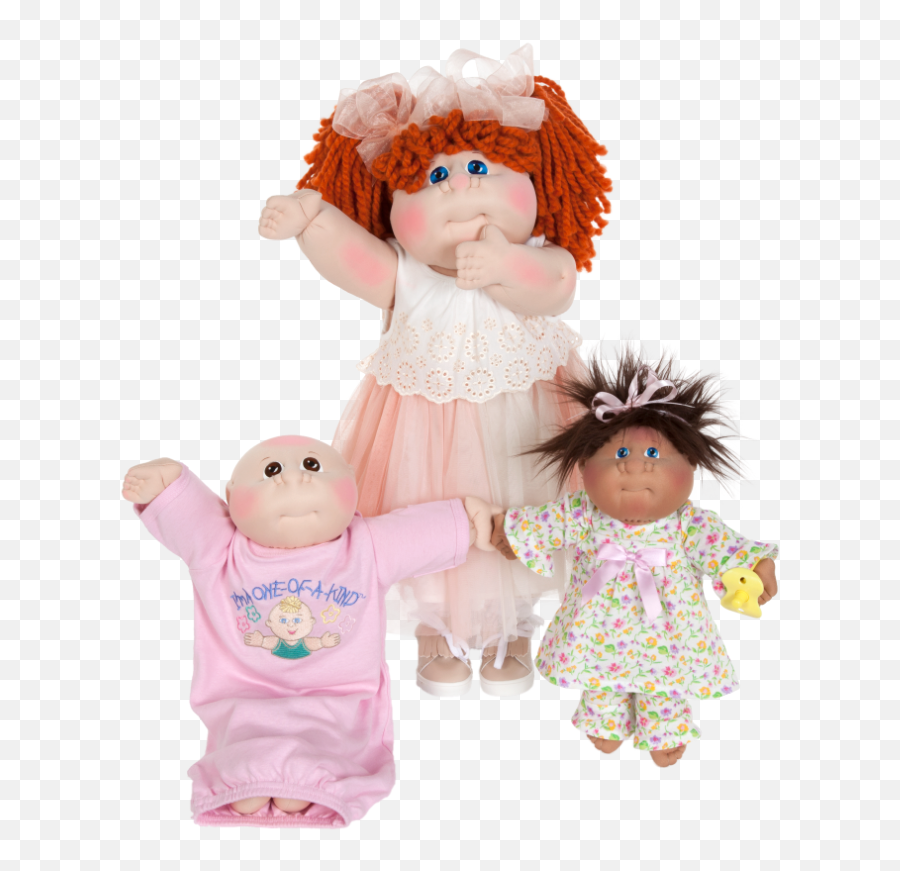 Cabbage Patch Kids - Cabbage Patch Kids Dolls Emoji,Emotions Doll By Mattel Toys 1983