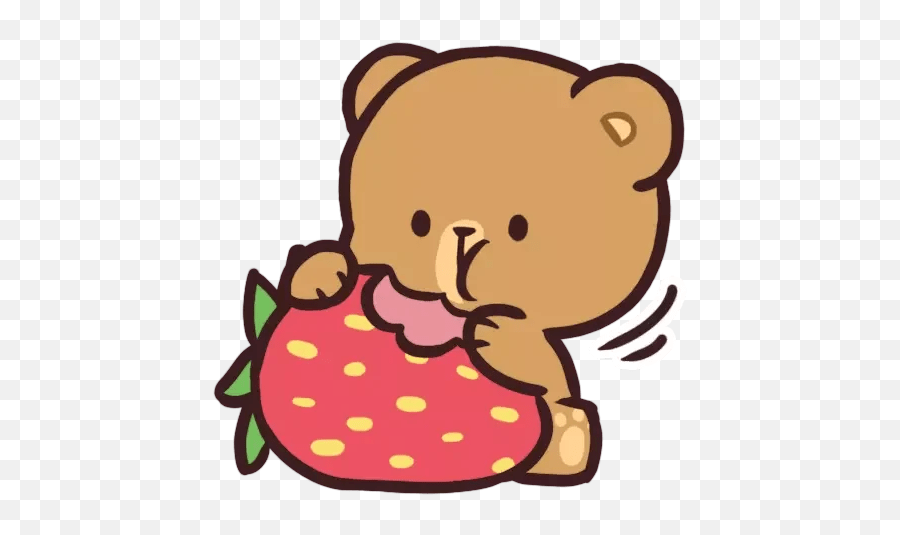 Mocha Bear Stickers - Live Wa Stickers Emoji,Buenos Días Emojis