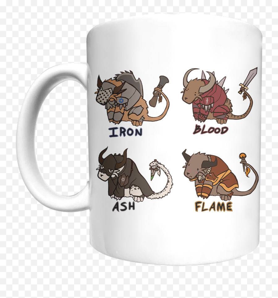 For Fans By Fansthe Legions Of The Charr Fluffy Edition Mug Emoji,Gw2 Charr Surprised Emoticon